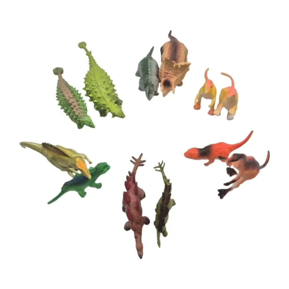 Dinosaur Parent and Baby Lot of 12 Plastic Figures 1.5-5